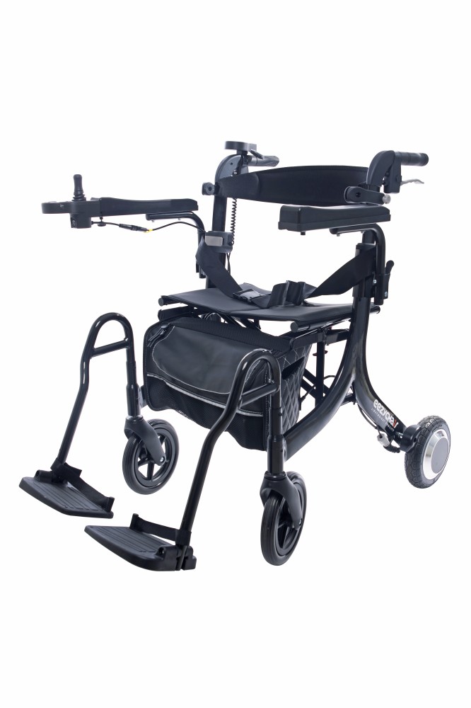 eezychair EEZY-ROLLER 4 in 1 ultra-light folding electric rollator Ex Demo